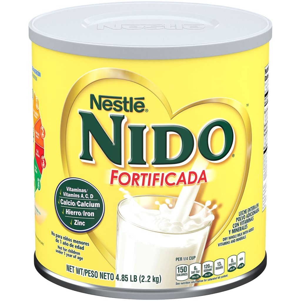 NIDO Fortificada Bebida de leche en polvo Nestle Pack (4unds) | Barato
